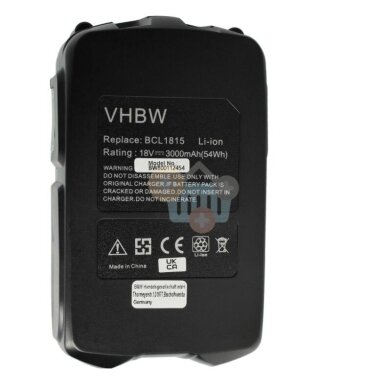 Įrankių akumuliatorius HITACHI EBM1830, 18V, 3Ah, Li-ion 1