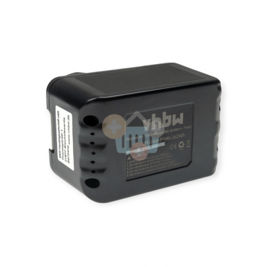 Įrankių akumuliatorius MAKITA BL1890B 18V, 9.0Ah, Li-ion 2 Įrankių akumuliatorius MAKITA BL1890B 18V, 9.0Ah, Li-ion 2
