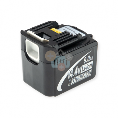 Įrankių akumuliatorius MAKITA BL1460 14.4V, 9.0Ah, Li-ion Premium 1 Įrankių akumuliatorius MAKITA BL1460 14.4V, 9.0Ah, Li-ion Premium 1