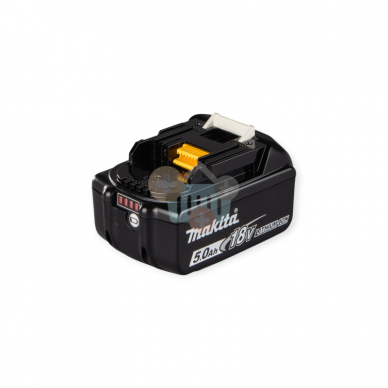 Įrankių akumuliatorius MAKITA BL1850B 18V, 5.0Ah, Li-ion originalus Įrankių akumuliatorius MAKITA BL1850B 18V, 5.0Ah, Li-ion originalus