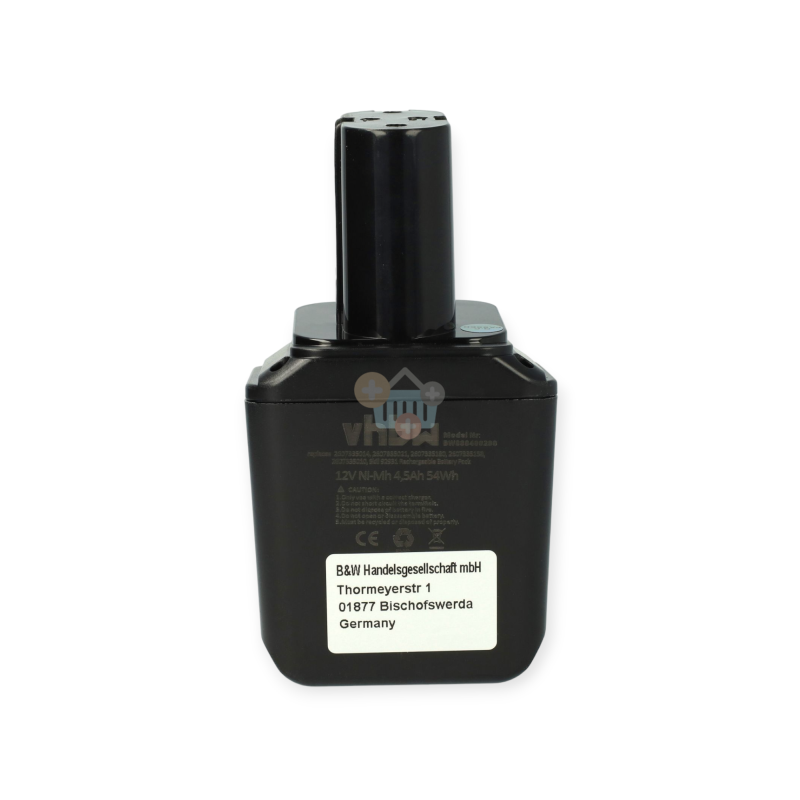 Įrankių akumuliatorius BOSCH 2 607 335 180, 12V, 4.5Ah, Ni-MH Premium Įrankių akumuliatorius BOSCH 2 607 335 180, 12V, 4.5Ah, Ni-MH Premium