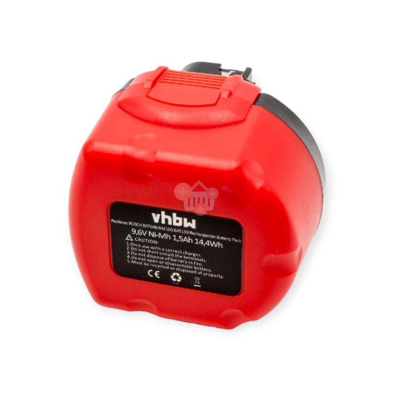 Įrankių akumuliatorius BOSCH BAT048, 9.6V, 1.5Ah Ni-MH 1