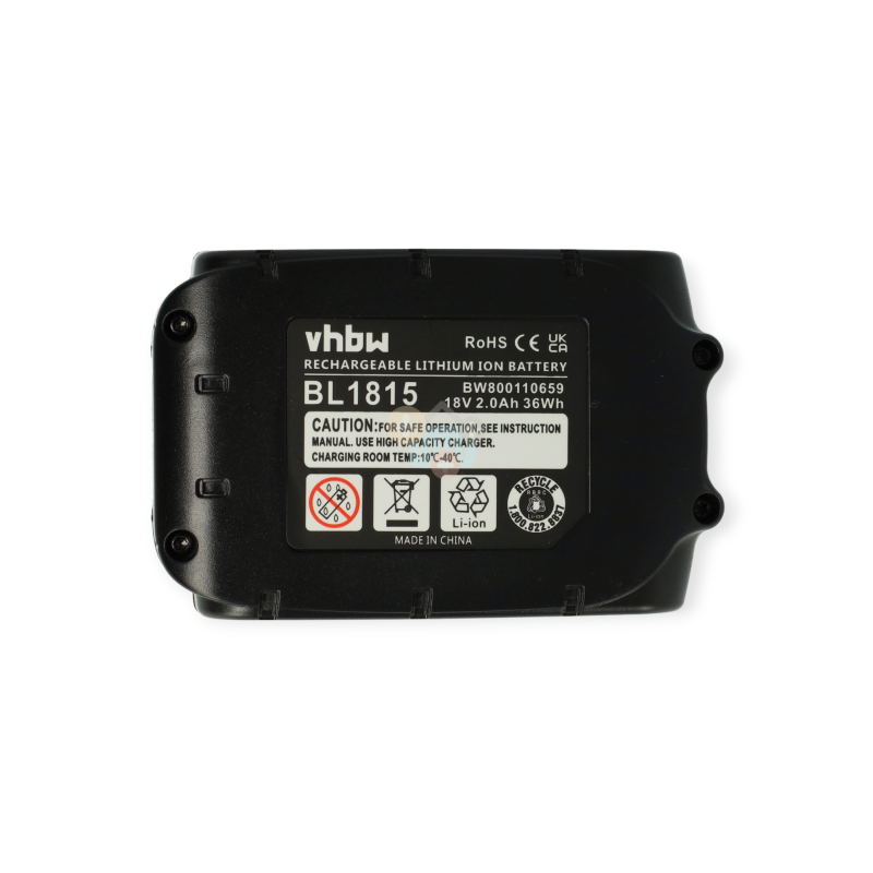Įrankių akumuliatorius MAKITA BL1820 18V, 2.0Ah, Li-ion 2 Įrankių akumuliatorius MAKITA BL1820 18V, 2.0Ah, Li-ion 2