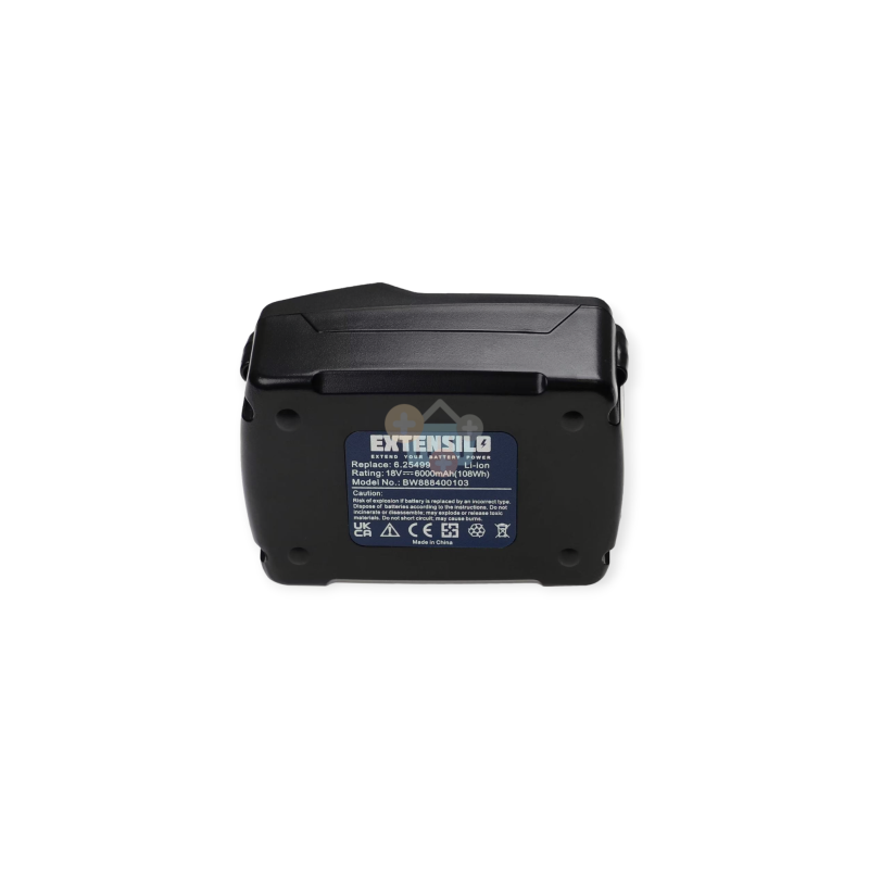 Įrankių akumuliatorius METABO 6.25499 18V, 6.0Ah, Li-ion premium 2