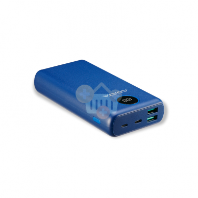 Išorinė baterija Adata P20000QCD Powerbank 20000mAh Mėlyna +++ TOP Efektyvumas 2 Išorinė baterija Adata P20000QCD Powerbank 20000mAh Mėlyna +++ TOP Efektyvumas 2