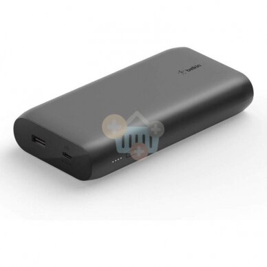 Išorinė baterija BELKIN Boost Charge USB-C PD 20000mAh 30W juoda Išorinė baterija BELKIN Boost Charge USB-C PD 20000mAh 30W juoda
