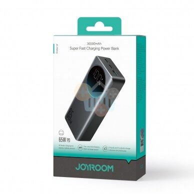 Išorinė baterija JOYROOM 30000mAh, 2xUSB-C + USB 65W 4 Išorinė baterija JOYROOM 30000mAh, 2xUSB-C + USB 65W 4