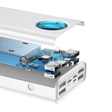 Išorinė baterija BASEUS 30000mAh, PD, 4xUSB + USB-C, 65W 3 Išorinė baterija BASEUS 30000mAh, PD, 4xUSB + USB-C, 65W 3