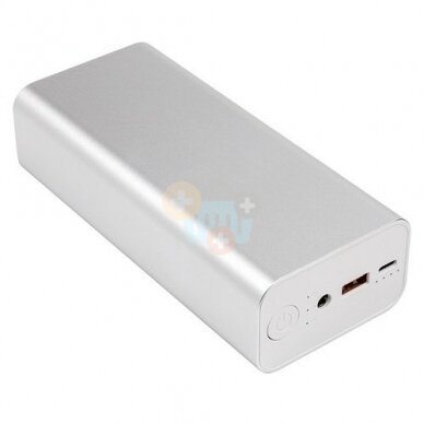 Išorinė baterija kompiuteriui Power Plant 30000mAh, PD 76W Išorinė baterija kompiuteriui Power Plant 30000mAh, PD 76W