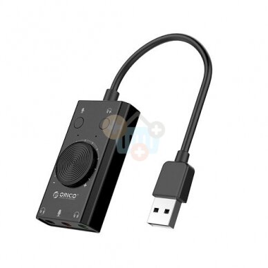 Išorinė USB garso plokštė ORICO SC2 Išorinė USB garso plokštė ORICO SC2