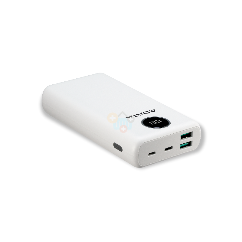 Išorinė baterija Adata P20000QCD Powerbank 20000mAh Balta +++ TOP Efektyvumas 2