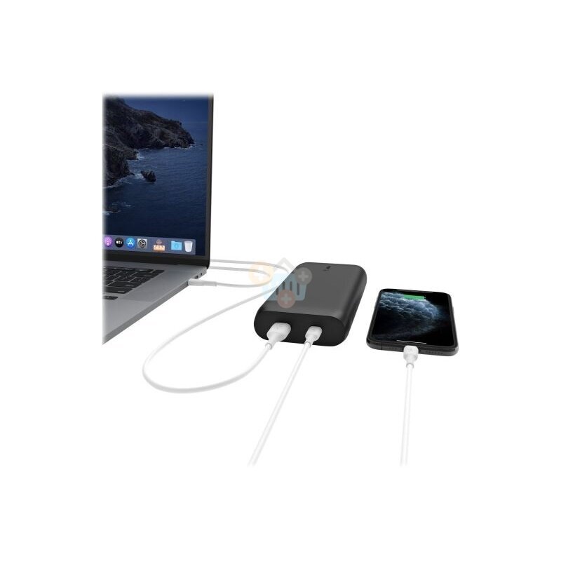Išorinė baterija BELKIN Boost Charge USB-C PD 20000mAh 30W juoda 2 Išorinė baterija BELKIN Boost Charge USB-C PD 20000mAh 30W juoda 2