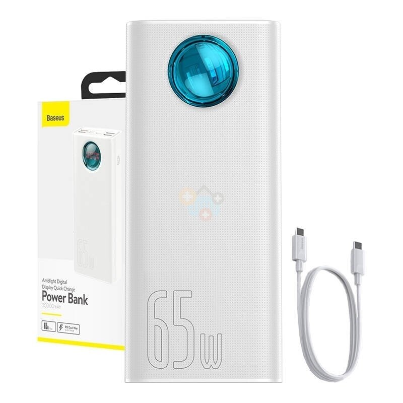 Išorinė baterija BASEUS 30000mAh, PD, 4xUSB + USB-C, 65W 1 Išorinė baterija BASEUS 30000mAh, PD, 4xUSB + USB-C, 65W 1