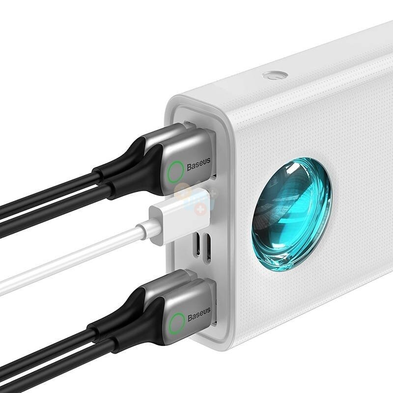 Išorinė baterija BASEUS 30000mAh, PD, 4xUSB + USB-C, 65W 2 Išorinė baterija BASEUS 30000mAh, PD, 4xUSB + USB-C, 65W 2