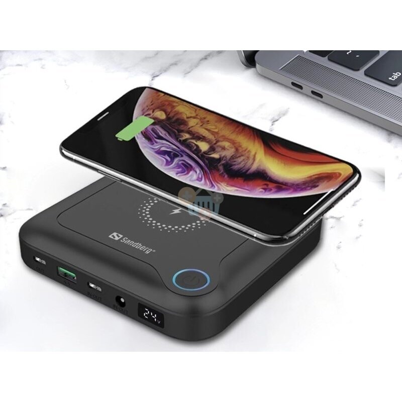 Išorinė baterija kompiuteriui SANDBERG All-in1 24000mAh 2