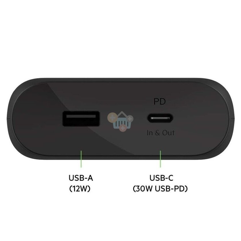 Išorinė baterija BELKIN Boost Charge USB-C PD 20000mAh 30W juoda 1 Išorinė baterija BELKIN Boost Charge USB-C PD 20000mAh 30W juoda 1
