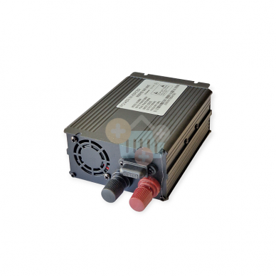 Įtampos keitiklis iš 12V į 220V 300W/600W + USB, Modifikuotas sinusas, Power Plant 1