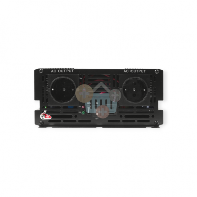 Įtampos keitiklis Green Cell INV19 iš 24V į 220V 1500W/3000W + USB, Grynas sinusas 2 Įtampos keitiklis Green Cell INV19 iš 24V į 220V 1500W/3000W + USB, Grynas sinusas 2