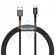 Kabelis Baseus Superior USB -> Type C, 66W, 2m, juodas (CATYS-A01) +++ TOP Komfortas