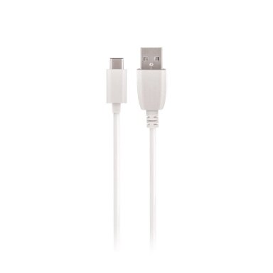 Kabelis Maxlife USB -> Type C, 3A, 1m, baltas +++ TOP Komfortas Kabelis Maxlife USB -> Type C, 3A, 1m, baltas +++ TOP Komfortas