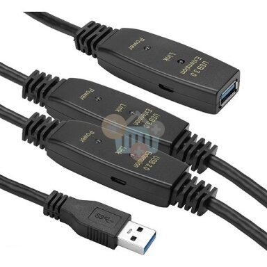 Kabelis ilgiklis USB 3.0 AF – AM, 20m