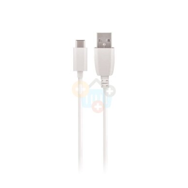 Kabelis Maxlife USB -> Type C, 3A, 1m, baltas +++ TOP Komfortas Kabelis Maxlife USB -> Type C, 3A, 1m, baltas +++ TOP Komfortas