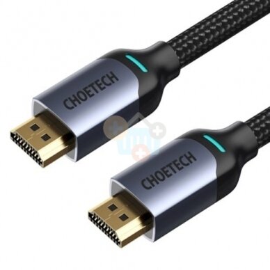 Kabelis CHOETECH HDMI - HDMI, 8K, 2m, 2.1 ver. Kabelis CHOETECH HDMI - HDMI, 8K, 2m, 2.1 ver.