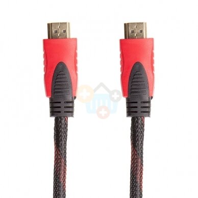 Kabelis HDMI - HDMI, 25m, 1.4 ver., Nylon Kabelis HDMI - HDMI, 25m, 1.4 ver., Nylon
