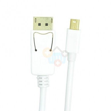 Kabelis mini DisplayPort - DisplayPort, 1m Kabelis mini DisplayPort - DisplayPort, 1m