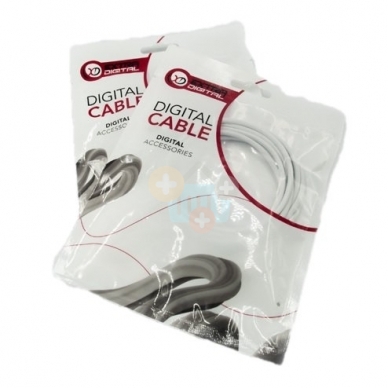 Kabelis USB - Lightning, 1 m 1