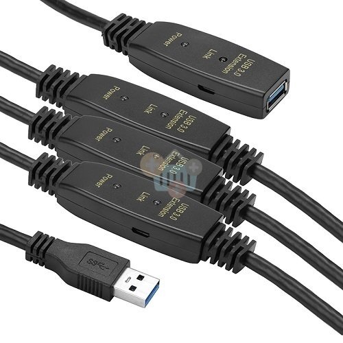 Kabelis ilgiklis USB 3.0 AF – AM, 30m Kabelis ilgiklis USB 3.0 AF – AM, 30m