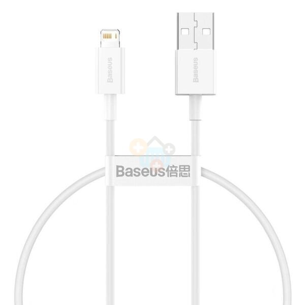 Kabelis Baseus Superior USB -> Lightning, 2.4A, 0.25m, baltas (CALYS-02) +++ TOP Komfortas Kabelis Baseus Superior USB -> Lightning, 2.4A, 0.25m, baltas (CALYS-02) +++ TOP Komfortas
