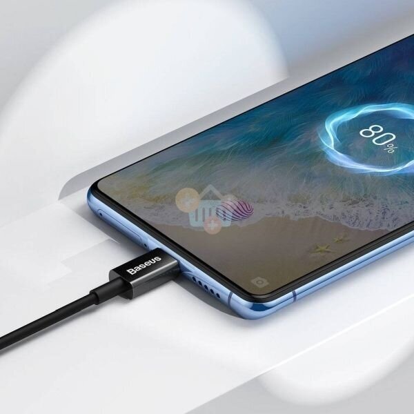 Kabelis Baseus Superior USB -> Micro USB, 2A, 1m, juodas (CAMYS-01) +++ TOP Komfortas 3 Kabelis Baseus Superior USB -> Micro USB, 2A, 1m, juodas (CAMYS-01) +++ TOP Komfortas 3