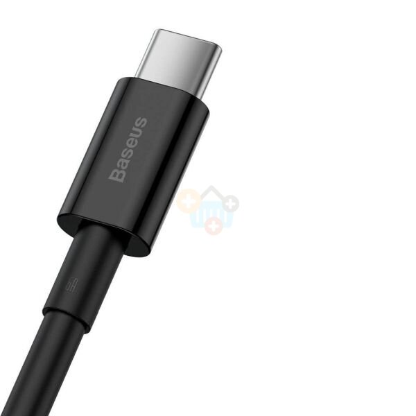 Kabelis Baseus Superior USB -> Type C, 66W, 1m, juodas (CATYS-01) +++ TOP Komfortas 2 Kabelis Baseus Superior USB -> Type C, 66W, 1m, juodas (CATYS-01) +++ TOP Komfortas 2