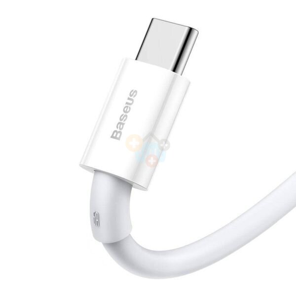 Kabelis Baseus Superior USB -> Type C, 66W, 2m, baltas (CATYS-A02) +++ TOP Komfortas 2 Kabelis Baseus Superior USB -> Type C, 66W, 2m, baltas (CATYS-A02) +++ TOP Komfortas 2