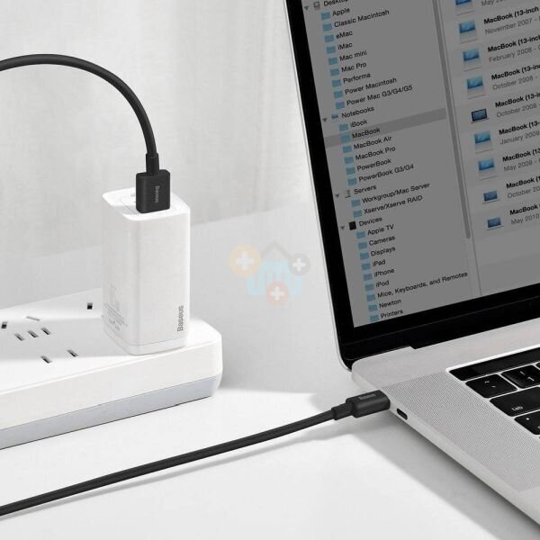 Kabelis Baseus Superior USB -> Type C, 66W, 2m, juodas (CATYS-A01) +++ TOP Komfortas 5 Kabelis Baseus Superior USB -> Type C, 66W, 2m, juodas (CATYS-A01) +++ TOP Komfortas 5