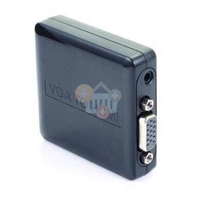 Keitiklis, HDMI į VGA+R/L Keitiklis, HDMI į VGA+R/L