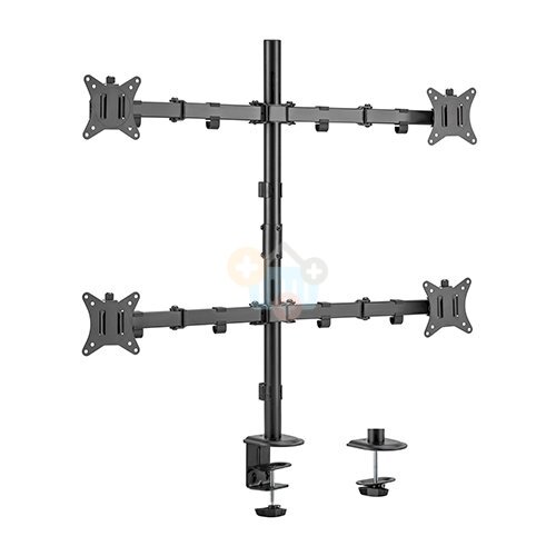 Keturių 17”-32” monitorių laikiklis Keturių 17”-32” monitorių laikiklis