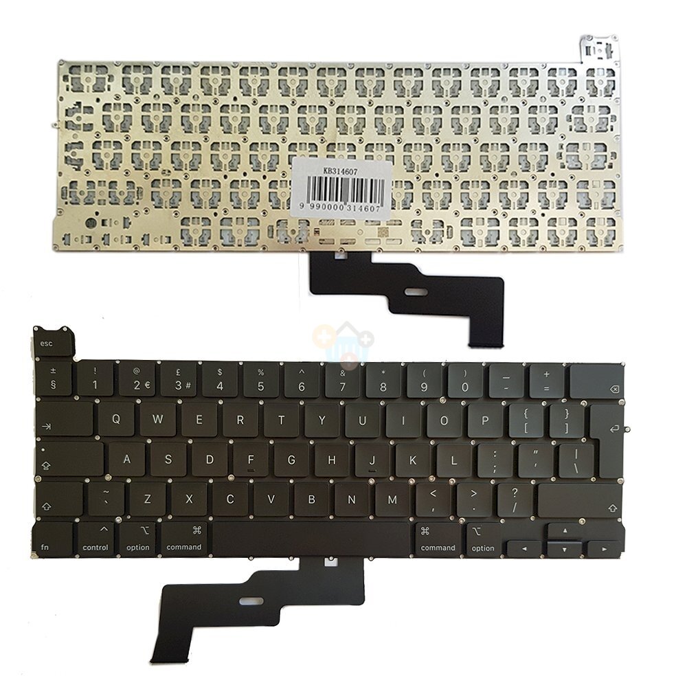 Nešiojamo kompiuterio klaviatūra APPLE A2289, UK Nešiojamo kompiuterio klaviatūra APPLE A2289, UK