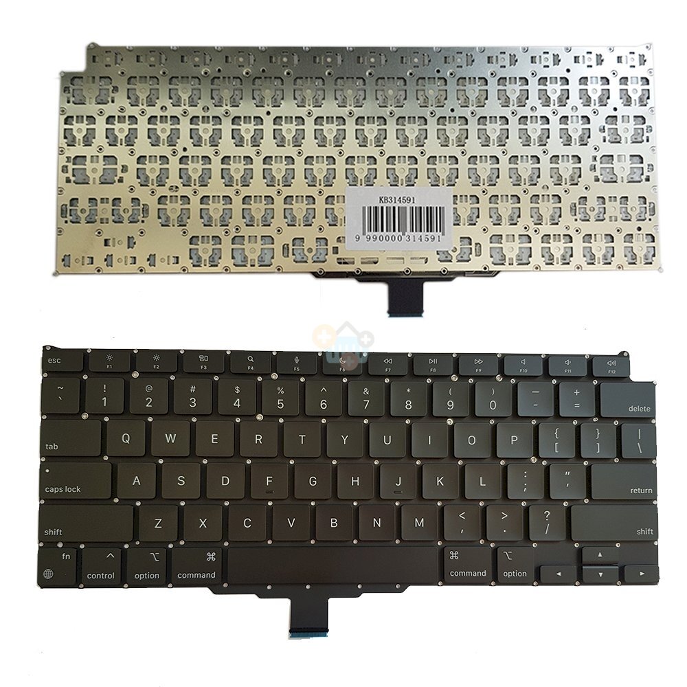 Nešiojamo kompiuterio klaviatūra APPLE A2337, A2179, US Nešiojamo kompiuterio klaviatūra APPLE A2337, A2179, US