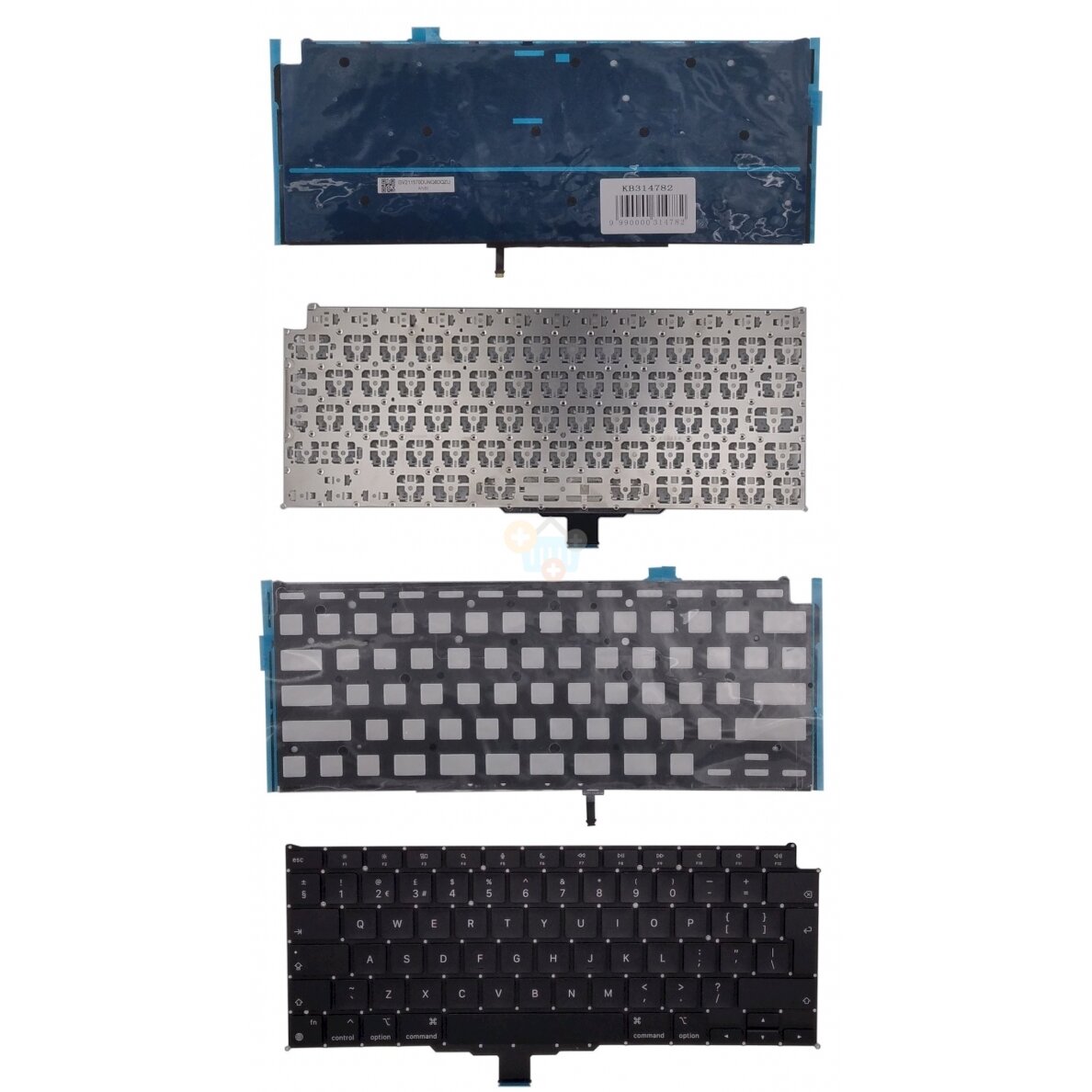 Nešiojamo kompiuterio klaviatūra APPLE A2337, UK, su pašvietimu Nešiojamo kompiuterio klaviatūra APPLE A2337, UK, su pašvietimu