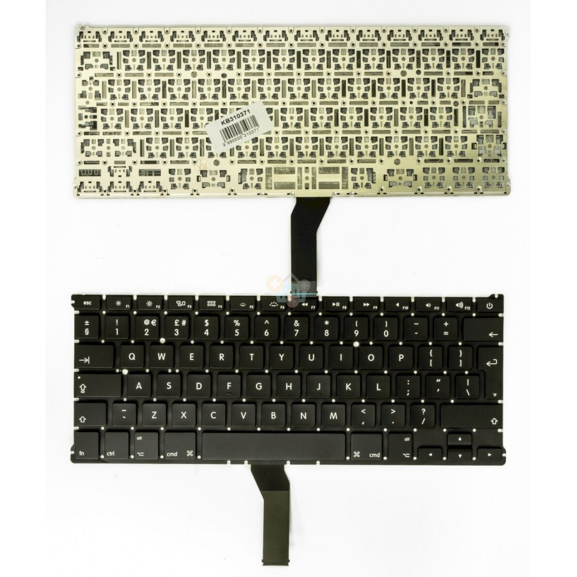 Nešiojamo kompiuterio klaviatūra APPLE MacBook Air 13“ A1466, UK Nešiojamo kompiuterio klaviatūra APPLE MacBook Air 13“ A1466, UK