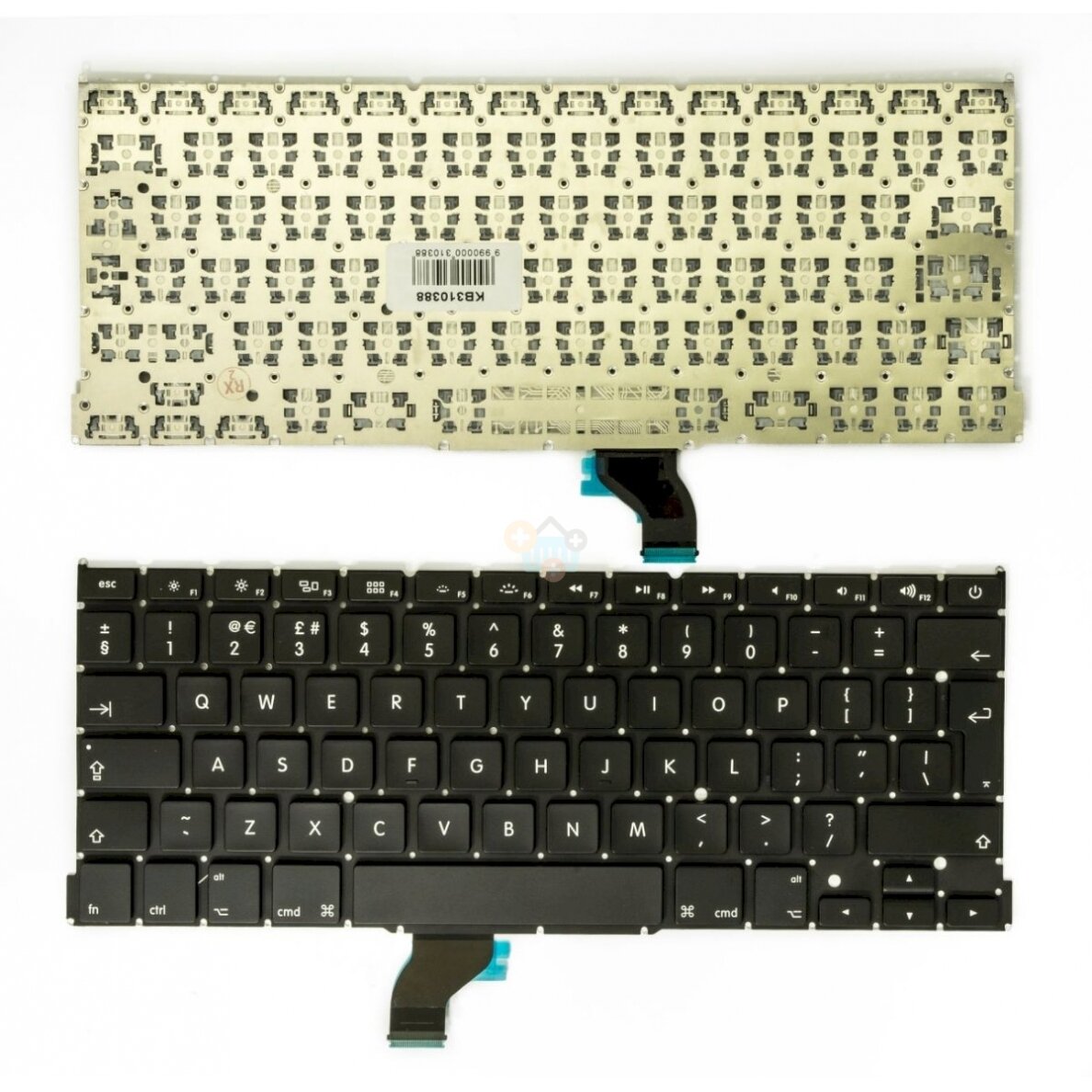 Nešiojamo kompiuterio klaviatūra APPLE Macbook Pro 13" A1502, UK