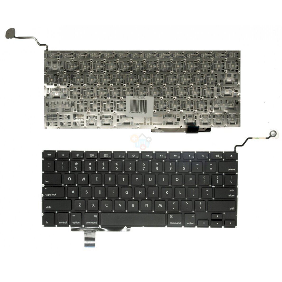 Nešiojamo kompiuterio klaviatūra APPLE MacBook Pro 17" A1297 Nešiojamo kompiuterio klaviatūra APPLE MacBook Pro 17" A1297