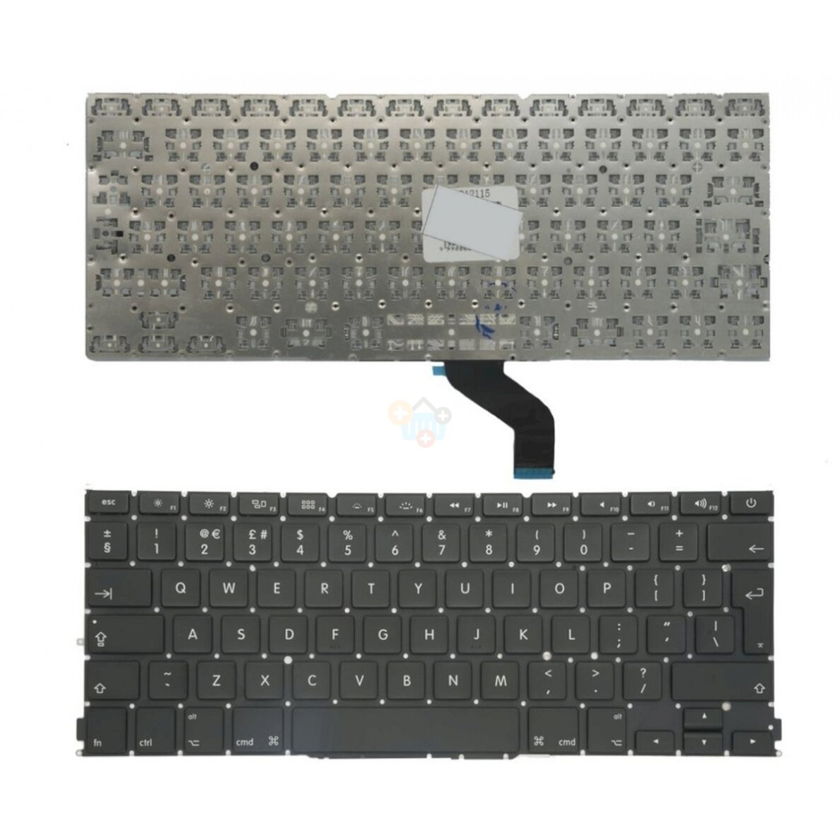Nešiojamo kompiuterio klaviatūra APPLE MacBook Pro Retina 13": A1425 (UK) Nešiojamo kompiuterio klaviatūra APPLE MacBook Pro Retina 13": A1425 (UK)