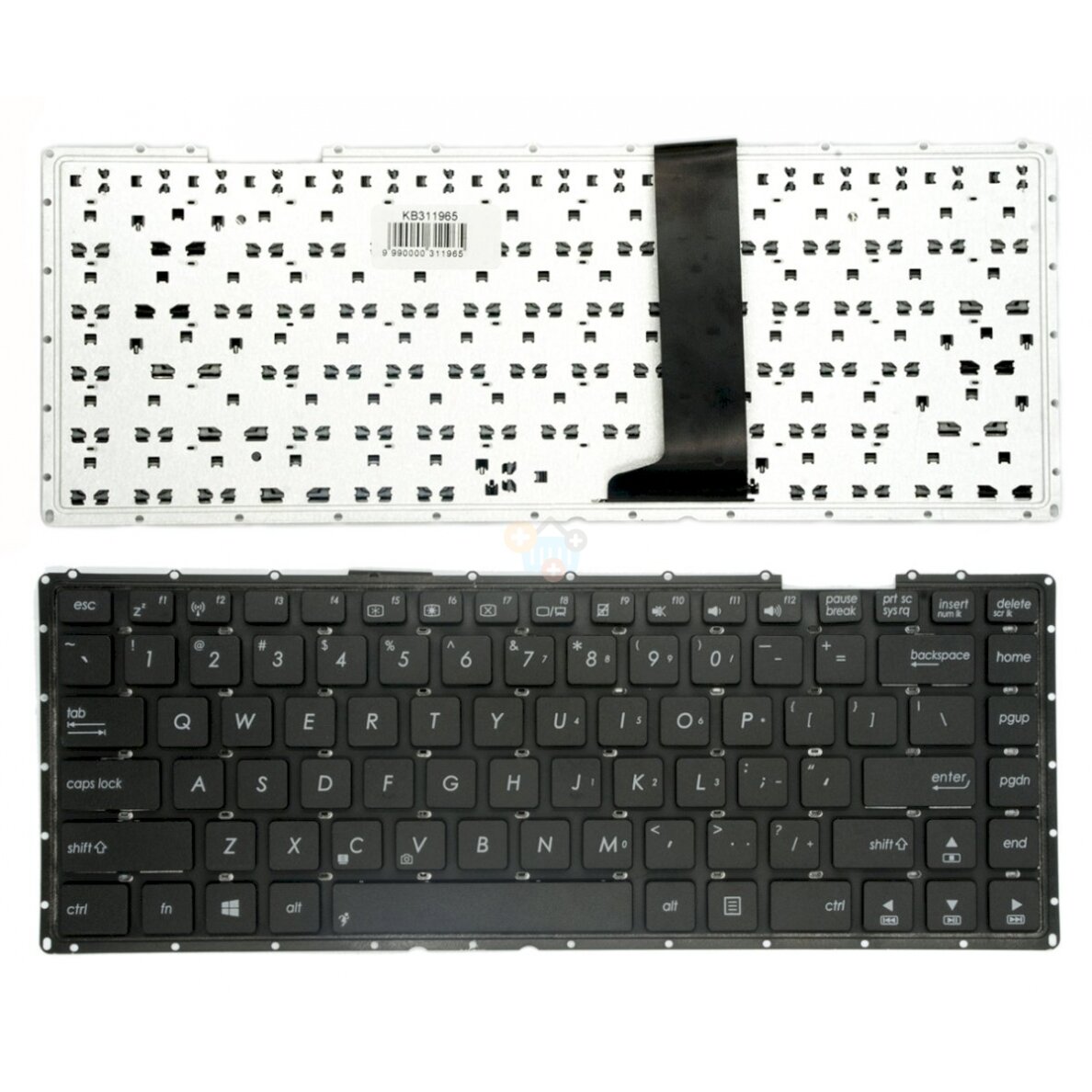 Klaviatūra ASUS: A450V, X450VB, X450C, X450L, Y481C, Y481L, X452E Klaviatūra ASUS: A450V, X450VB, X450C, X450L, Y481C, Y481L, X452E