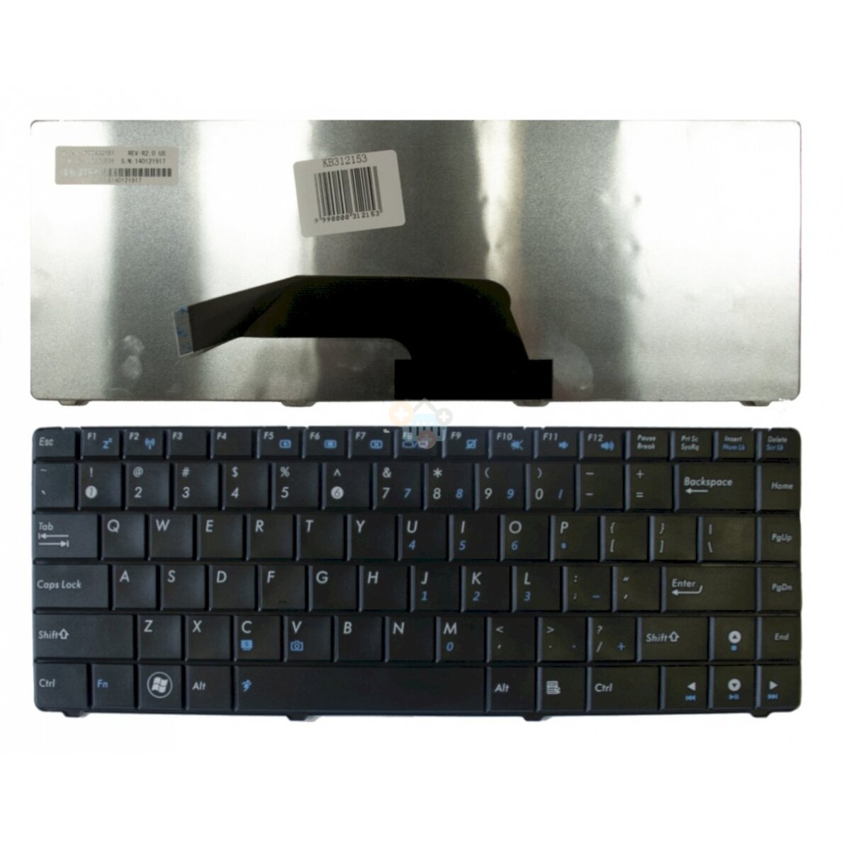 Klaviatūra ASUS: K40, K40AB, K40IJ, K40IN, K40C, K40IP Klaviatūra ASUS: K40, K40AB, K40IJ, K40IN, K40C, K40IP