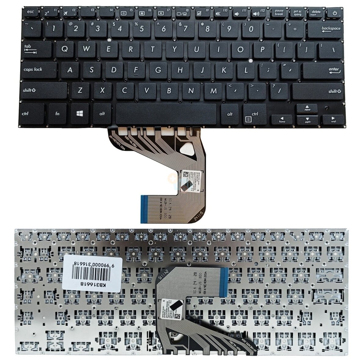 Klaviatūra ASUS S406U, X406U, V406U, Y406U, US