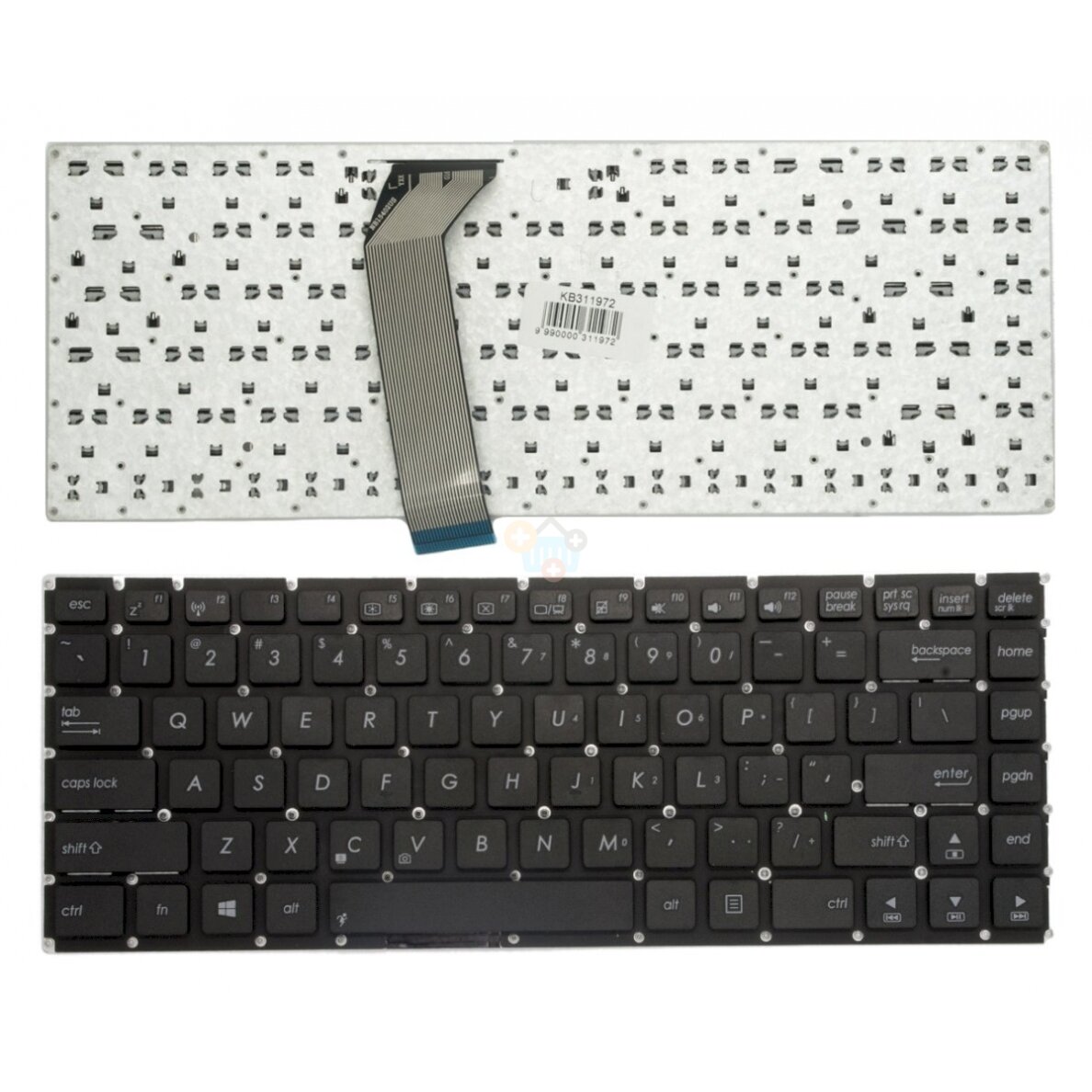 Klaviatūra ASUS: X402, X402C, X402CA, F402, F402C, F402CA, F45 Klaviatūra ASUS: X402, X402C, X402CA, F402, F402C, F402CA, F45