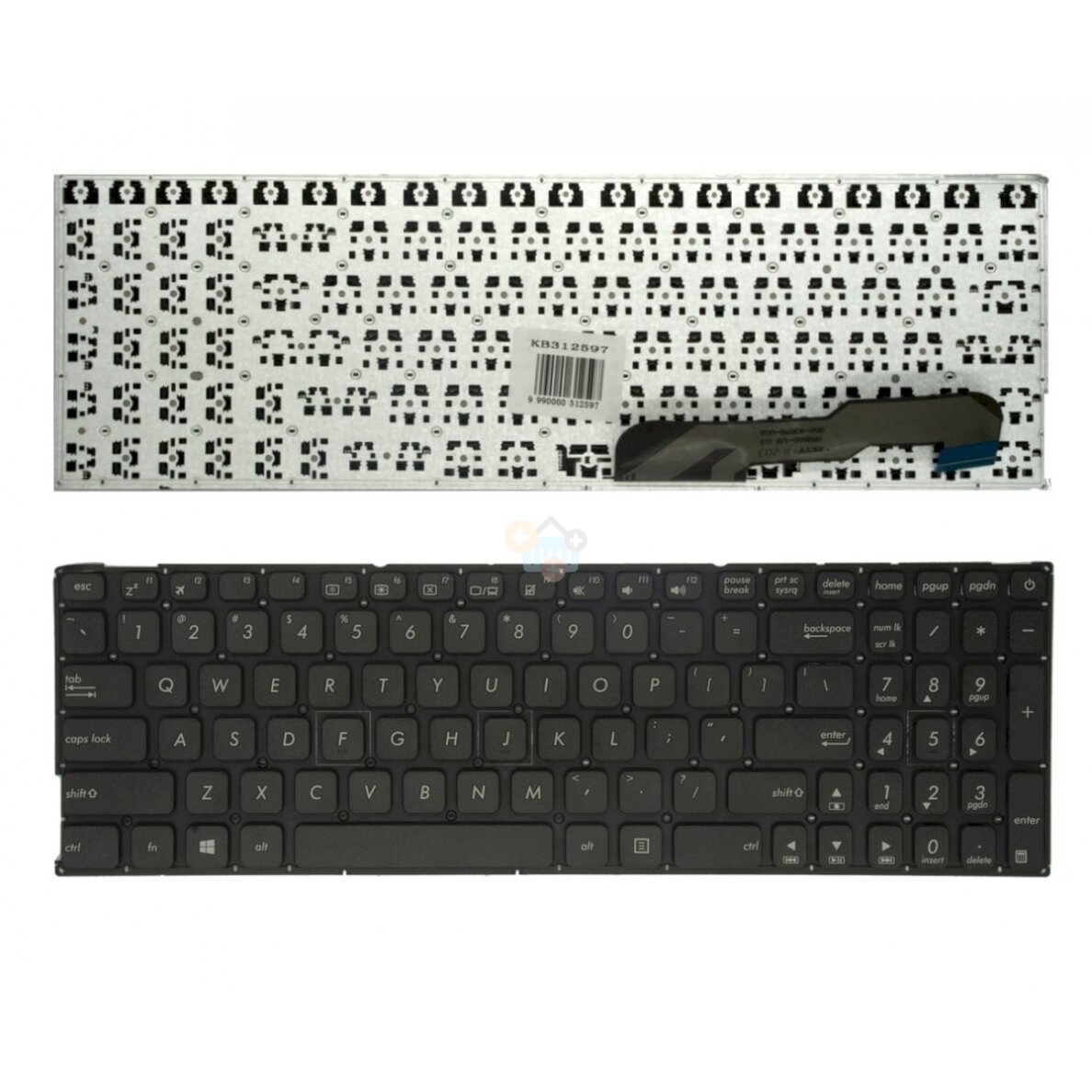 Klaviatūra ASUS: X541, X541S, X541SA, X541SC, X541UV, X541UA-WB51 Klaviatūra ASUS: X541, X541S, X541SA, X541SC, X541UV, X541UA-WB51